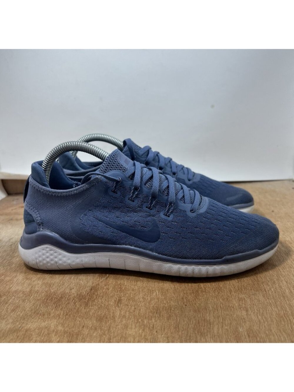 Nike Free RN 2018 Women's Size 8.5 Blue Lightweight Running Shoes 942837-401
